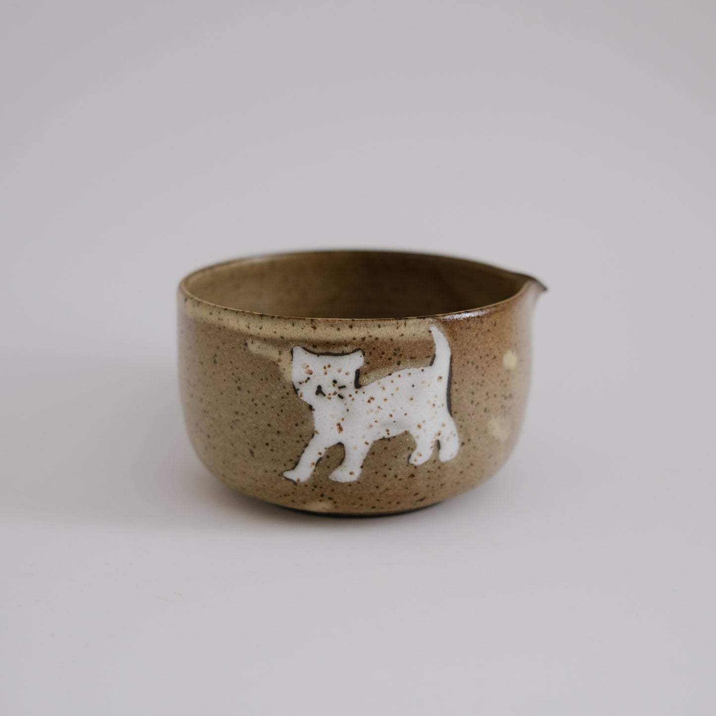 cat matcha bowl