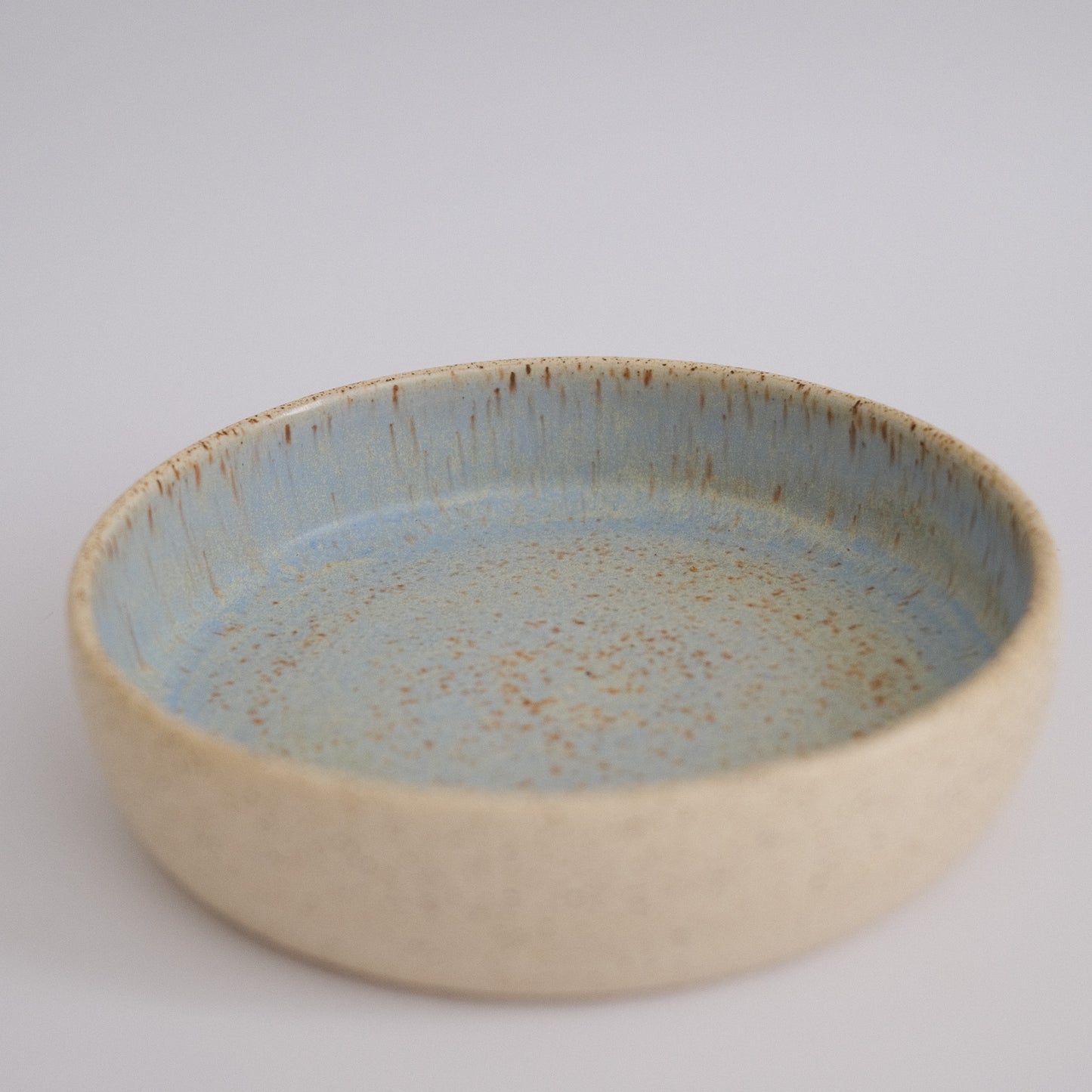 speckled plate