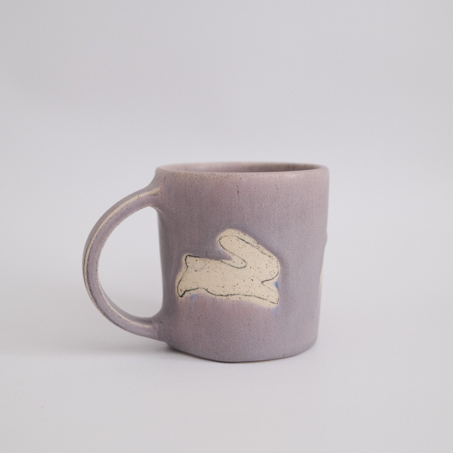 purple bunny mug