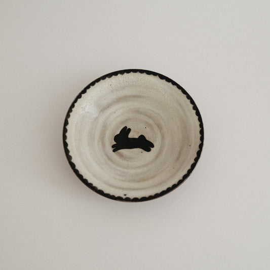 bunny trinket dish