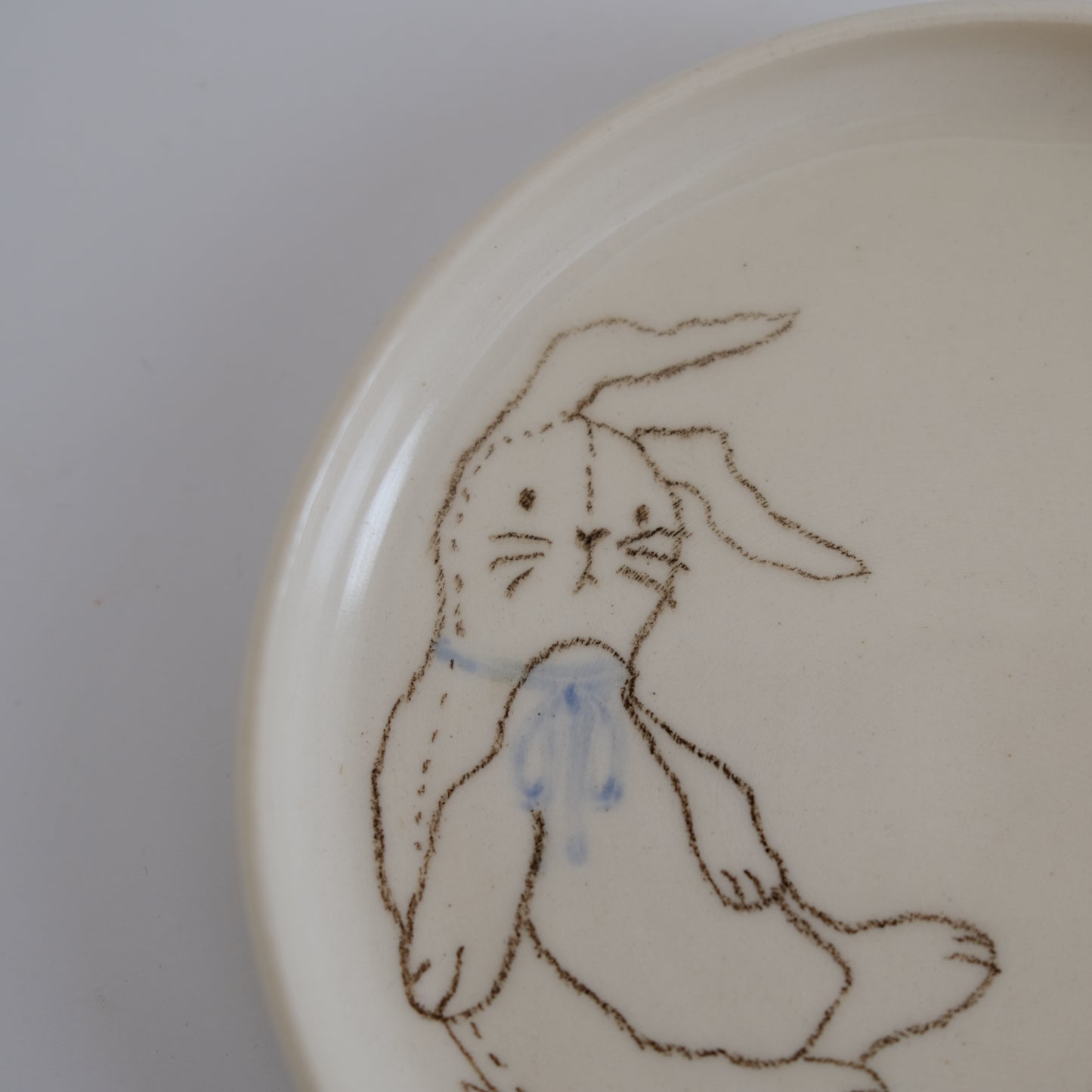 small bunny dish