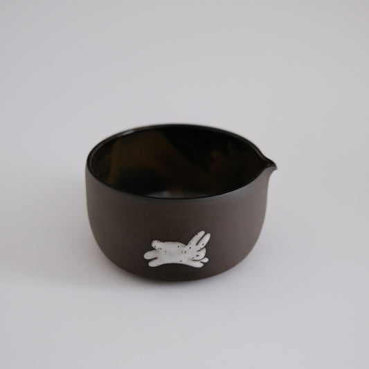 lucky bunny matcha bowl
