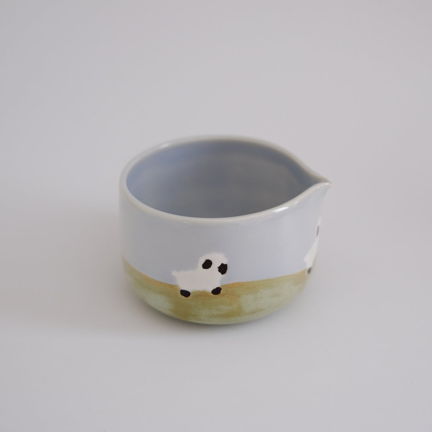sheep matcha bowl