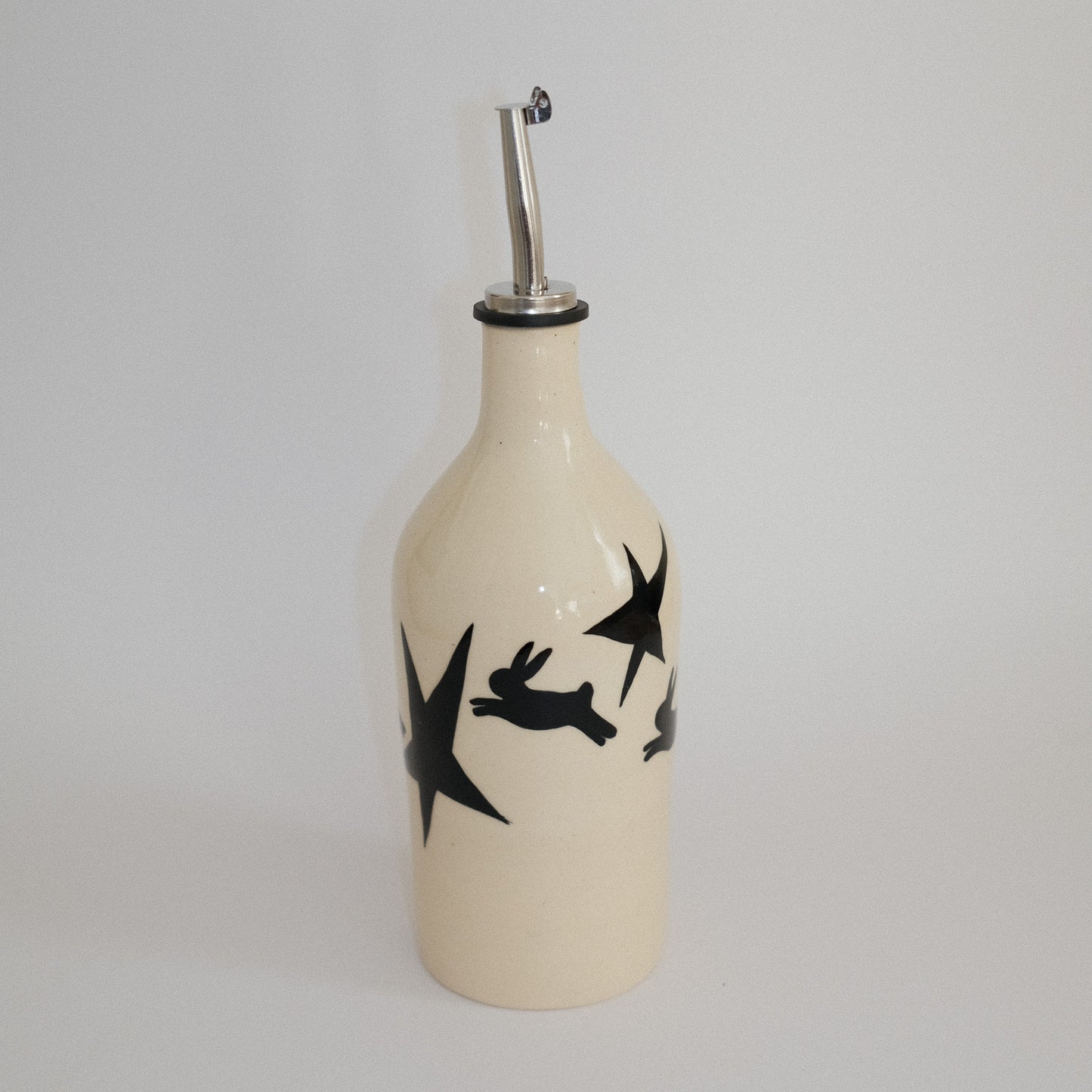 bunny olive oil bottle