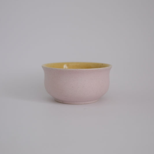 small pink dish