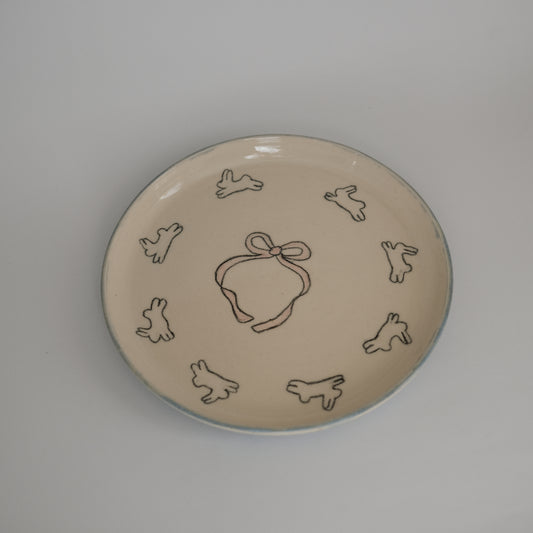 bunny plate