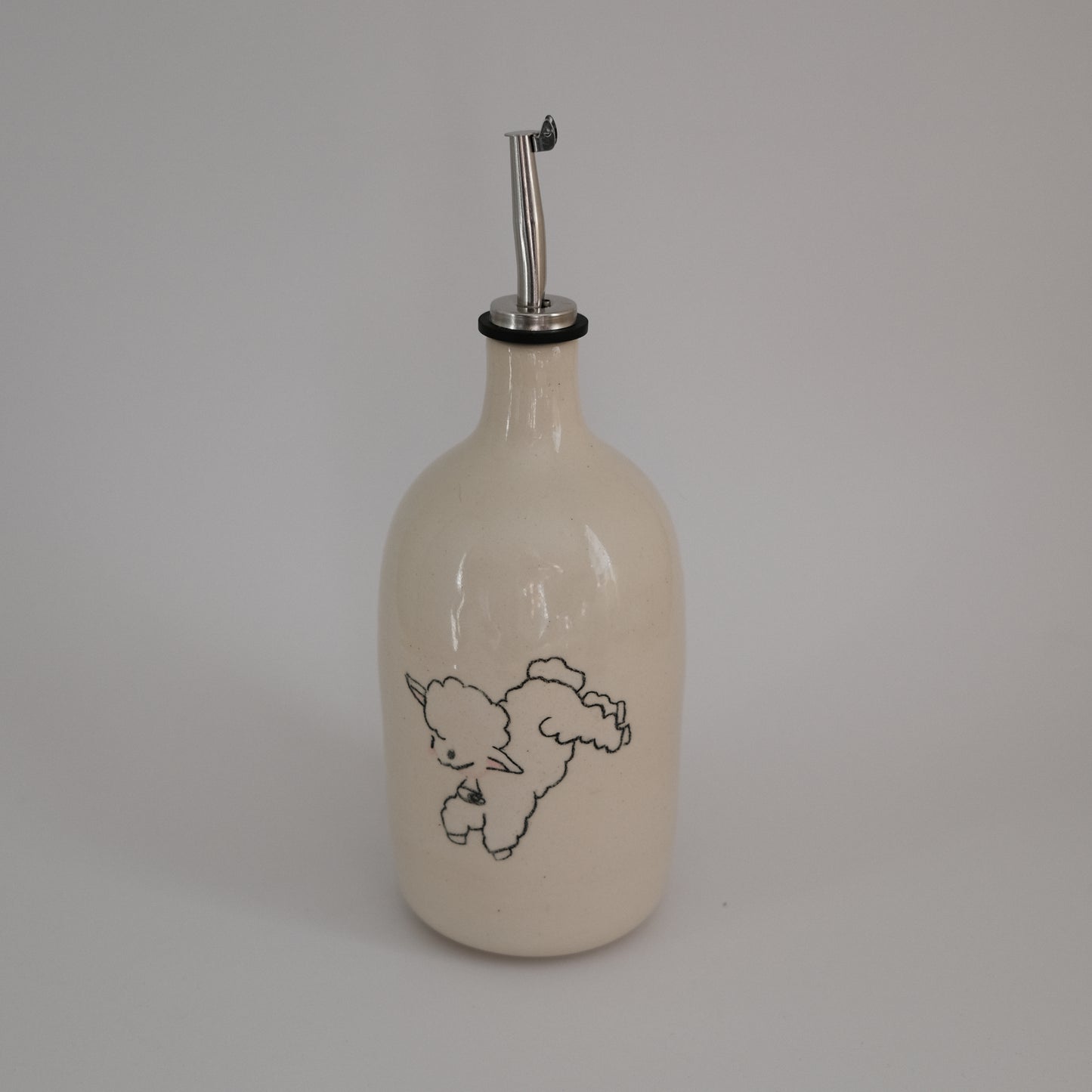 lamb olive oil bottle